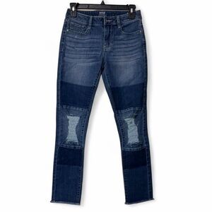 a.n.a Patchwork Skinny Jeans
